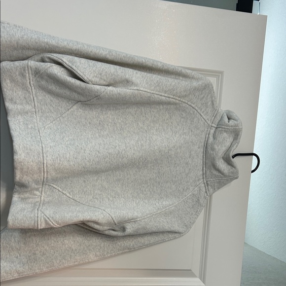 CALIA by Carrie Underwood Light Gray Half-Zip Cowl Neck Sweater - Picture 6 of 6